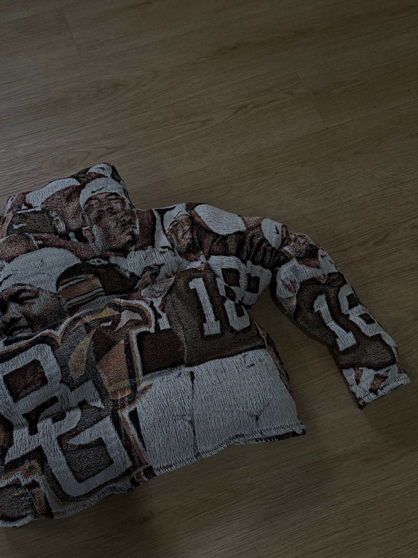 Tapestry Puffer Jacket