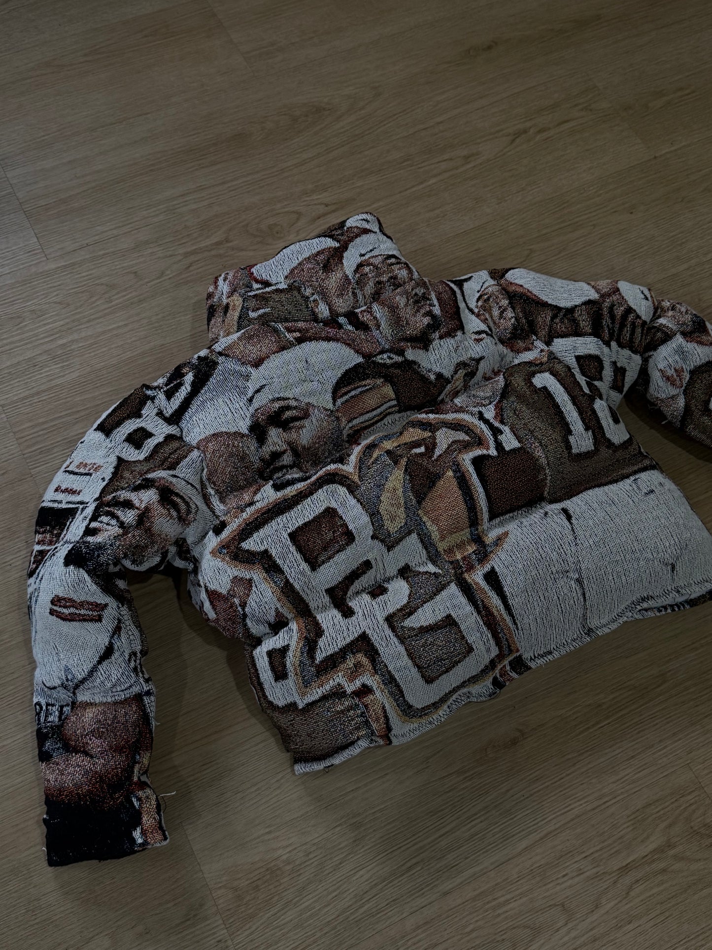 Tapestry Puffer Jacket