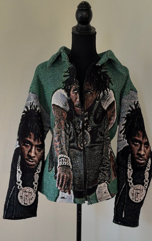 YOUNG BOY ZIP UP